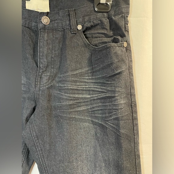 Brooklyn Xpress Jeans Men's 36x29 Black Baggy Loose Fit Y2K 90s Style Grunge - Picture 9 of 12